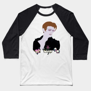 biker bowie Baseball T-Shirt